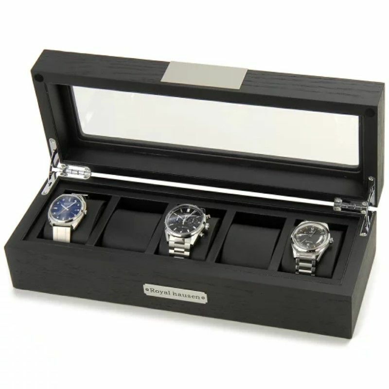 Royal hausen ロイヤルハウゼン ウォッチケース 腕時計収納ケース 5本