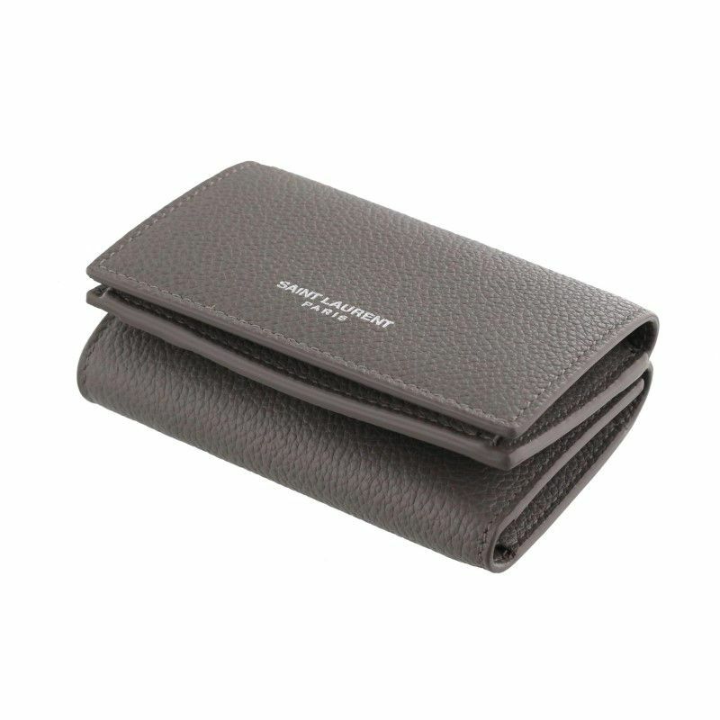 SAINT LAURENT PARIS サンローラン パリ 三つ折り財布 レディース  