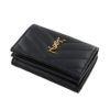 SAINT LAURENT PARIS サンローラン パリ 三つ折り財布 レディース ブラック 668274 BOWA1 1000 NOIR