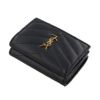 SAINT LAURENT PARIS サンローラン パリ 三つ折り財布 レディース ブラック 668274 BOWA1 1000 NOIR