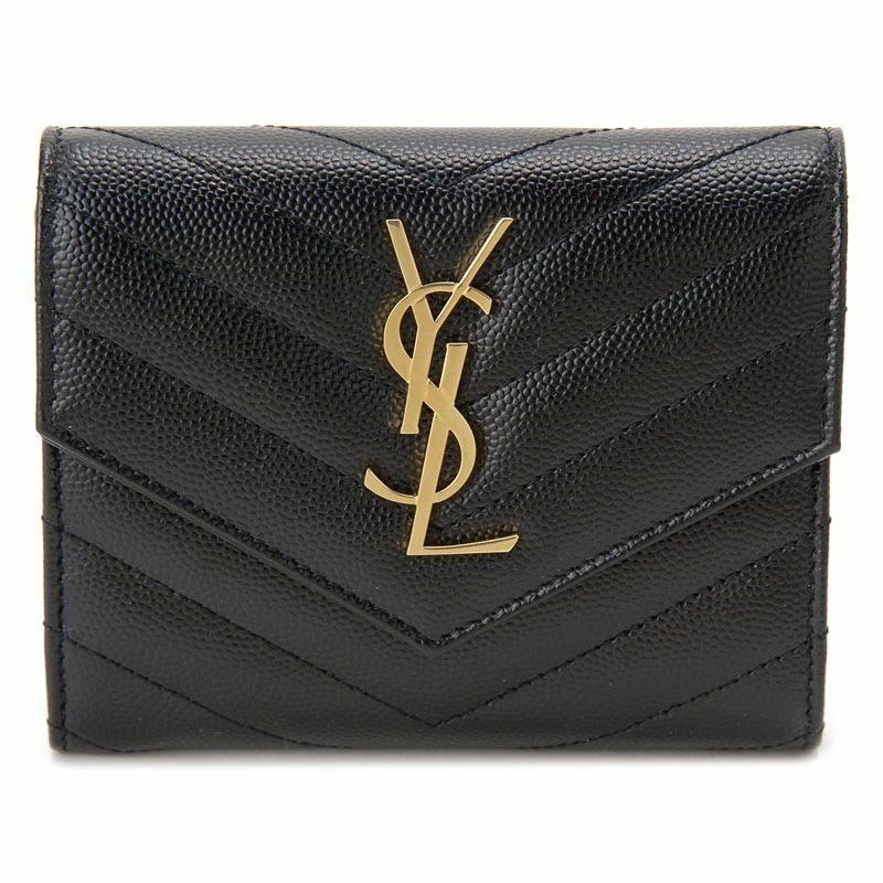 SAINT LAURENT PARIS サンローラン パリ 二つ折り財布 レディース 