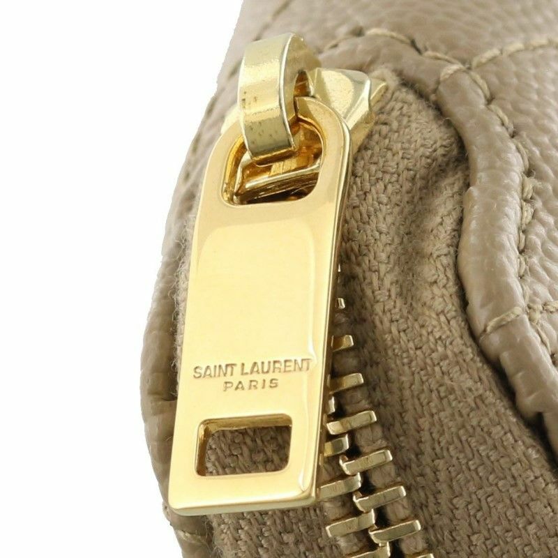 SAINT LAURENT ベージュ 二つ折り財布 Amazon | [サンローランパリ] 二つ折り 折財布 レディース