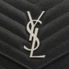 SAINT LAURENT PARIS サンローランパリ チェーンウォレット レディース ブラック 377828 BOW02 1000 NERO