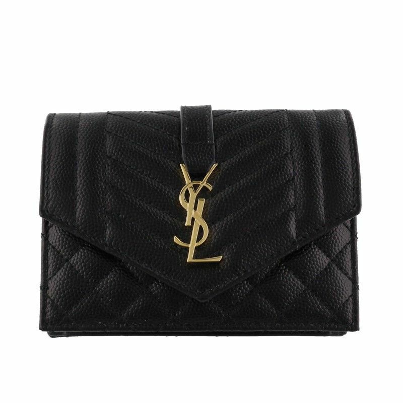 サンローラン SAINT LAURENT PARIS パリ コインケース レディース ブラック 651027 BOWT1 1000