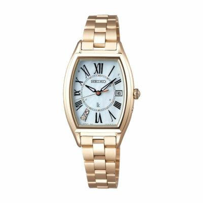 ☆セイコー【SEIKO】ルキア レディース 腕時計 稼働　付属品 稼働品》 セイコー ルキア レディース腕時計 防水 ホワイト文字