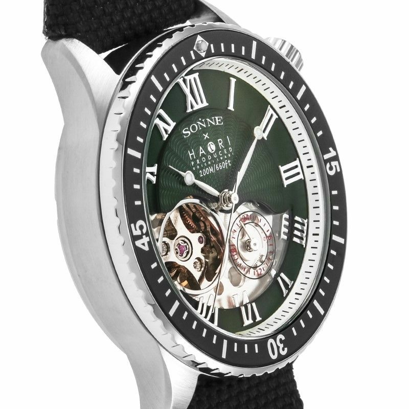 SONNE ゾンネ 腕時計 メンズ グリーン N027SS-GR