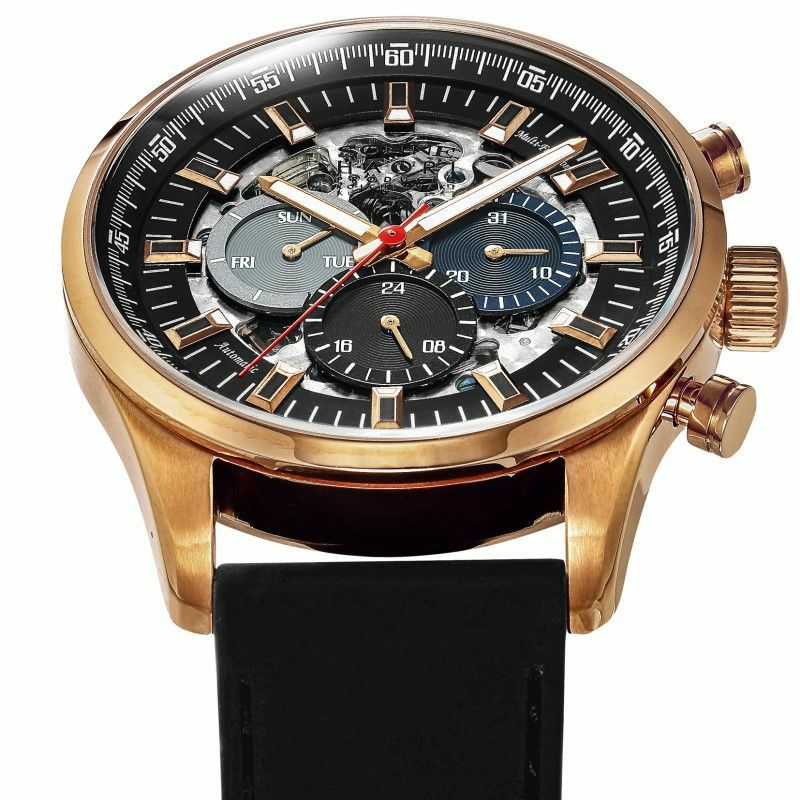 SONNE ゾンネ 腕時計 メンズ ブラック H022PG-BK