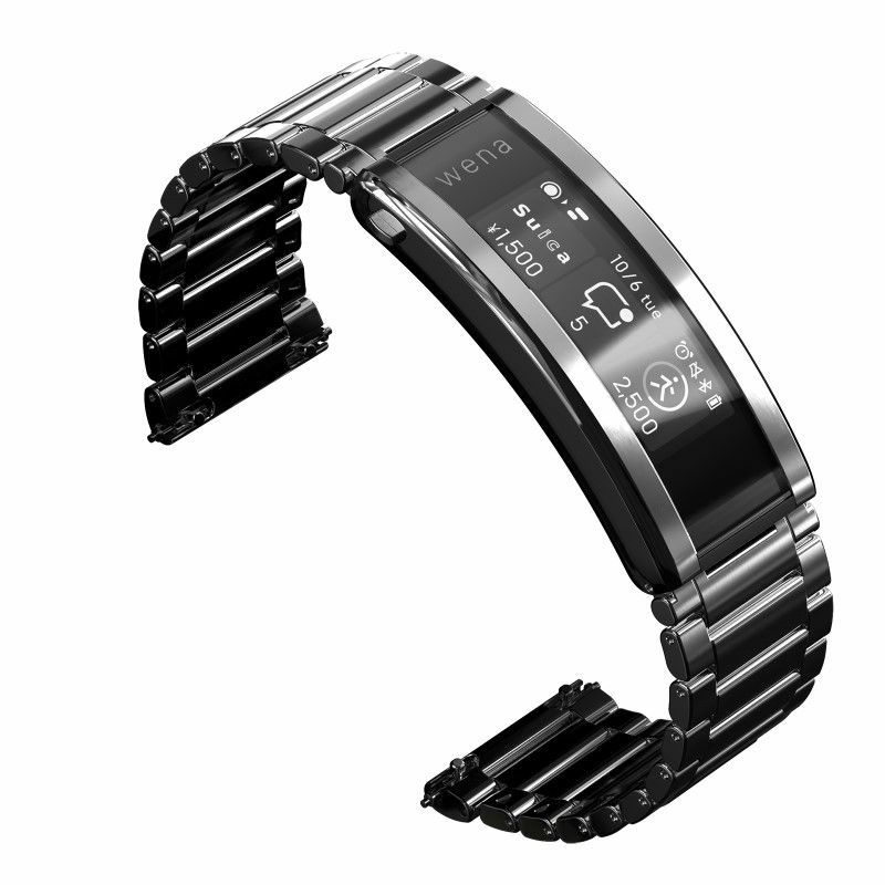 ソニー SONY スマートウォッチ wena 3 metal Silver WNW-B21A/S 
