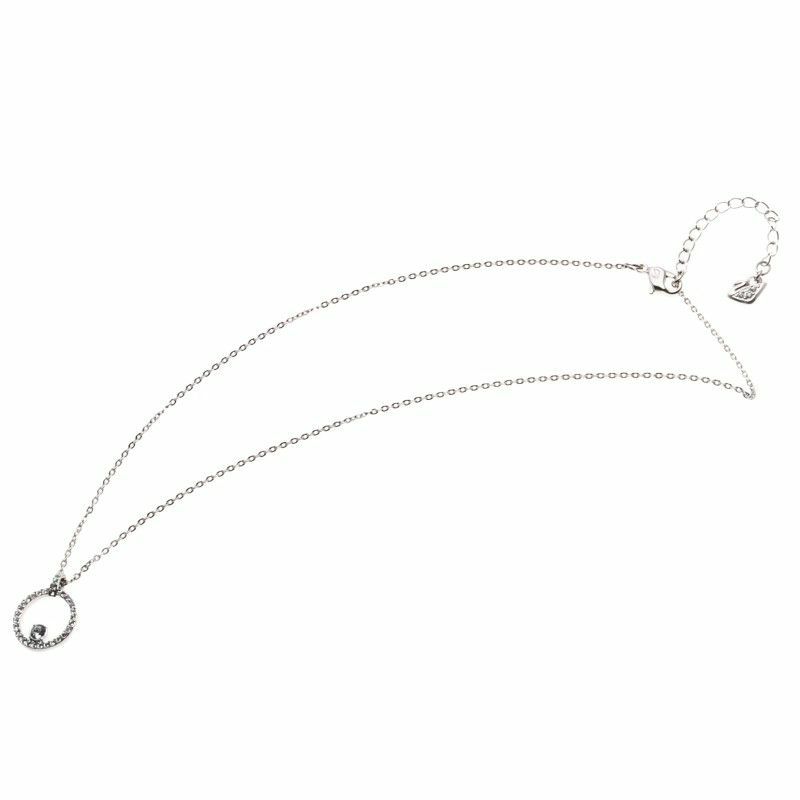 スワロフスキー SWAROVSKI ネックレス ラインストーン シルバー 5198686