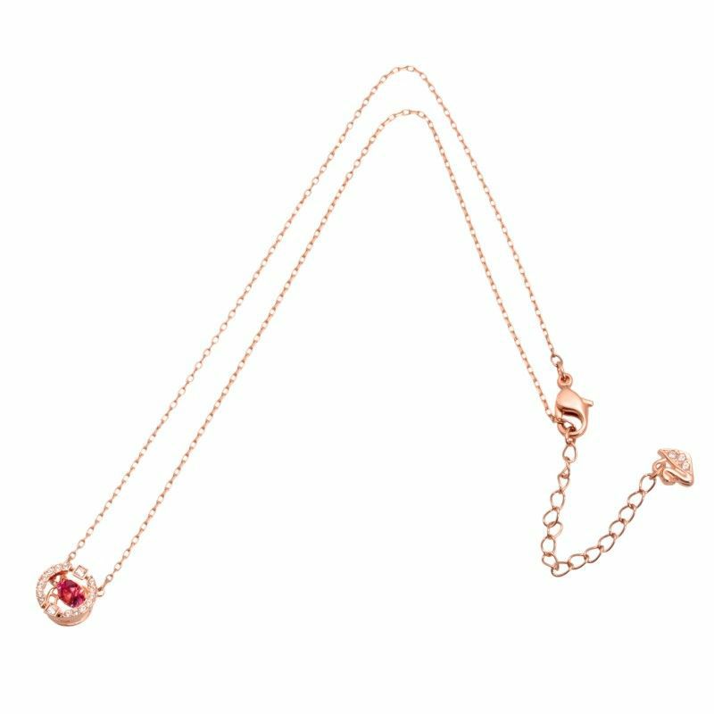 スワロフスキー SWAROVSKI ネックレス ラインストーン ローズゴールド 5279421