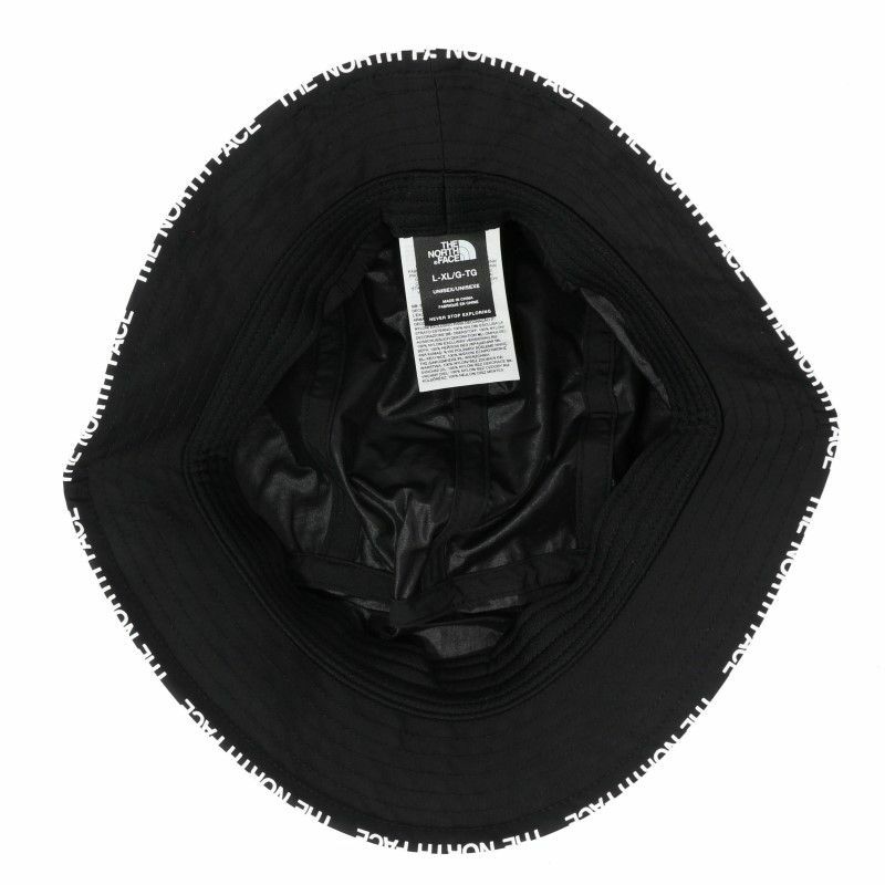 THE NORTH FACE ザ ノースフェイス バケットハット メンズ レディース ブラック NF0A7WHA TNF BLACK