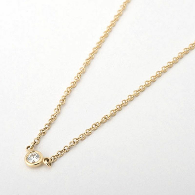 Tiffany&Co. ティファニー ネックレス バイザヤード ダイヤ0.05ｃｔ ペンダント 10769213
