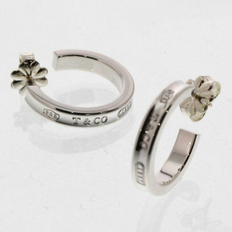 ティファニー Tiffany&Co.1837 ナロー フープ ピアス スモール  