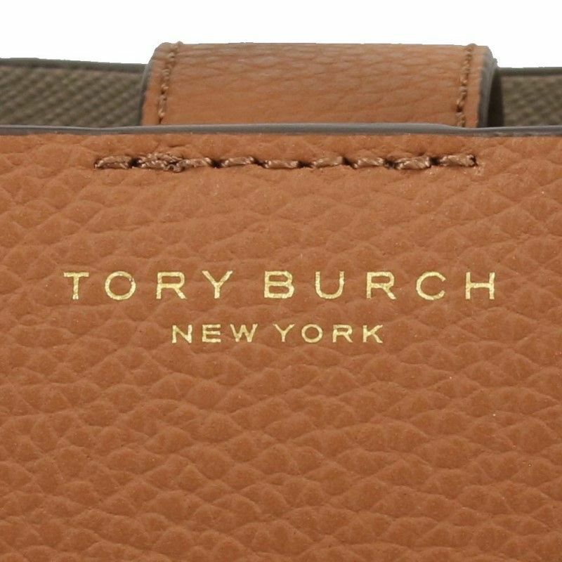 トリーバーチ TORY BURCH トートバッグ レディース ペリー ミニ ブラウン 142616 905 LIGHT UMBER