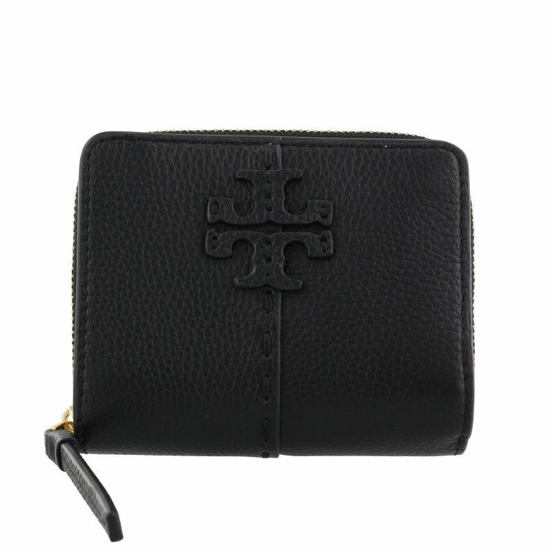 トリーバーチ TORY BURCH 二つ折り財布 レディース ブラック 64522 001 BLACK