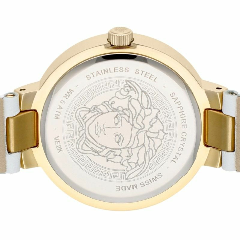 VERSACE ヴェルサーチ 腕時計 レディース ホワイト GRECALADY