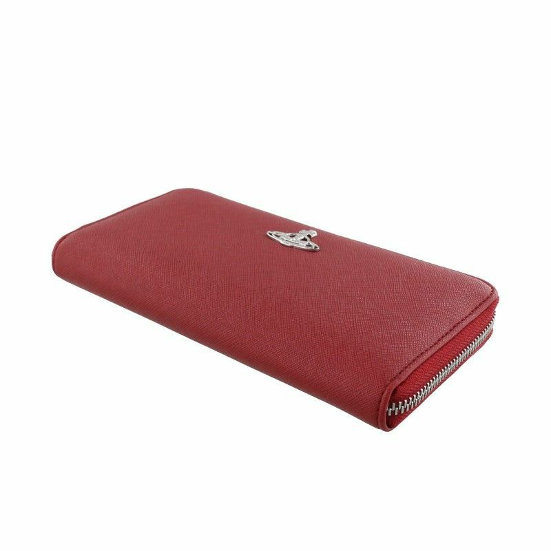 310赤burgundyヴィヴィアンウエストウッド長財布 アウトレット品 Vivienne Westwood ヴィヴィアン ウエストウッド 長財布