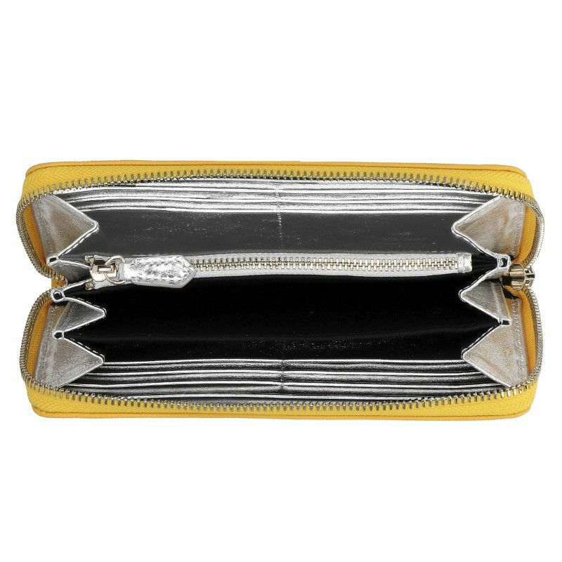 ヴィヴィアンウエストウッド Vivienne Westwood 長財布 レディース イエロー 51050023 SAFFIANO YEL