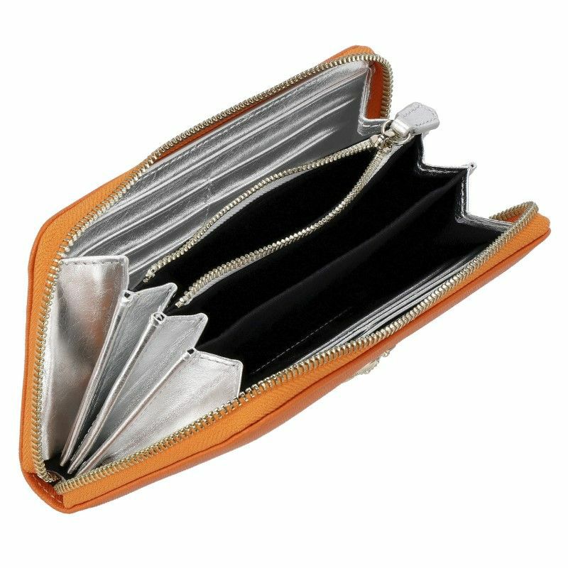 ヴィヴィアンウエストウッド Vivienne Westwood 長財布 レディース オレンジ 51050023 SAFFIANO ORG
