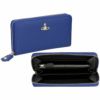 ヴィヴィアンウエストウッド Vivienne Westwood 長財布 レディース ブルー 51050023 SAFFIANO BLU