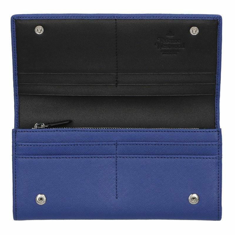 ヴィヴィアンウエストウッド Vivienne Westwood 長財布 レディース ブルー 51120005 SAFF BLU