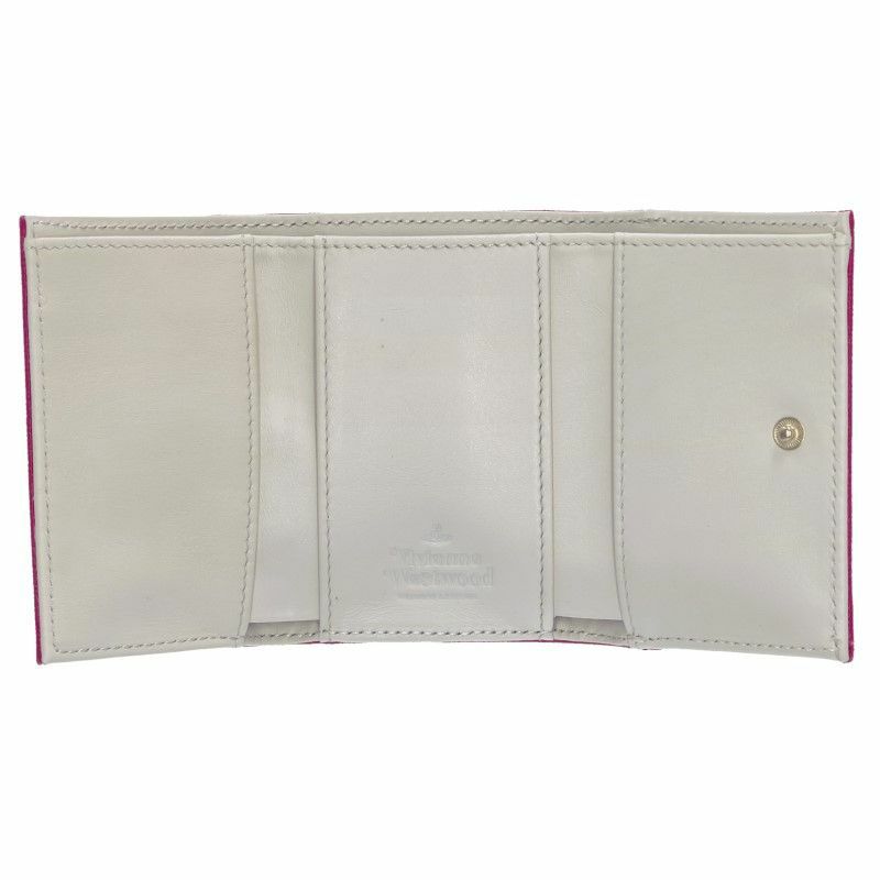 Vivienne Westwood ヴィヴィアンウエストウッド 三つ折り財布 VICTORI ピンク 51150016 G403 PINK