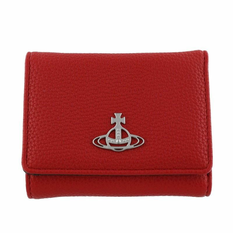 ヴィヴィアンウエストウッド Vivienne Westwood 三つ折り財布 JOHANNA レッド 51010018 RED