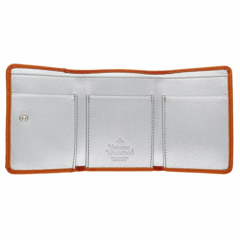 ヴィヴィアンウエストウッド Vivienne Westwood 三つ折り財布 レディース オレンジ 52010013 SAFF ORG