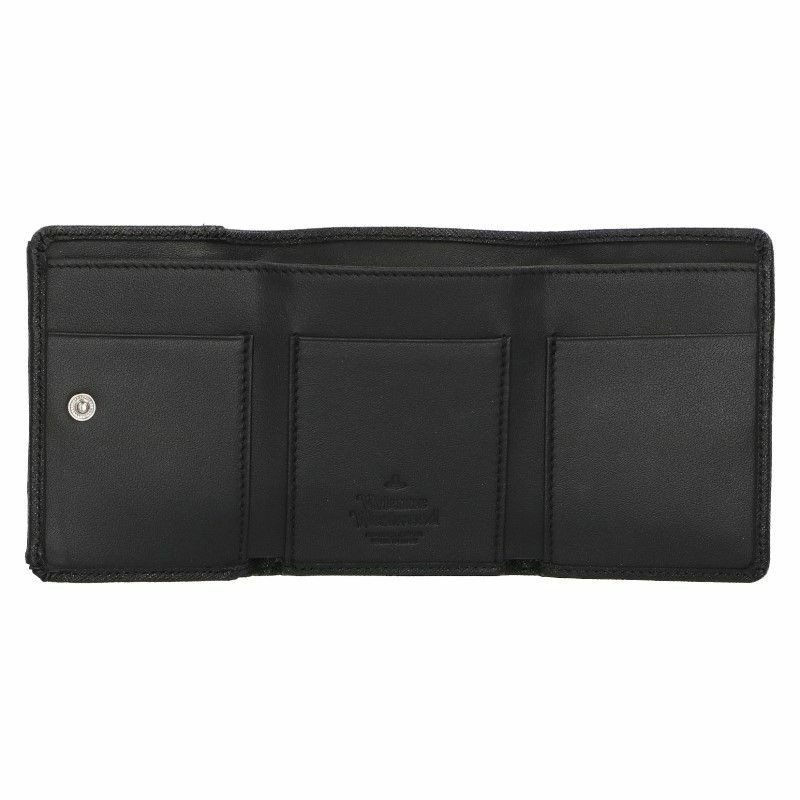 ヴィヴィアンウエストウッド Vivienne Westwood 三つ折り財布 レディース ブラック 52010013 SAFF BLK