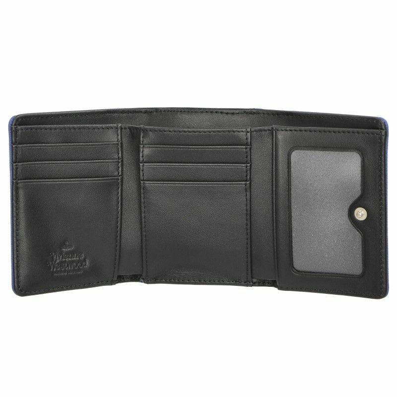 ヴィヴィアンウエストウッド Vivienne Westwood 三つ折り財布 レディース ブルー 51010018 SAFF BLU