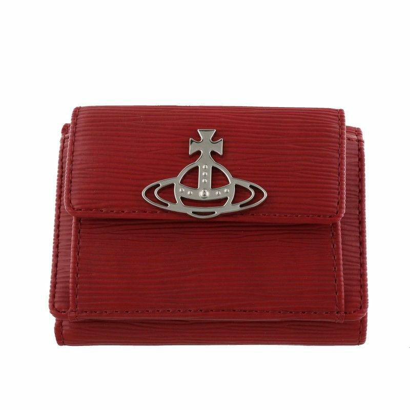 ヴィヴィアンウエストウッド Vivienne Westwood 三つ折り財布 レディース レッド 52010013 H401 RED