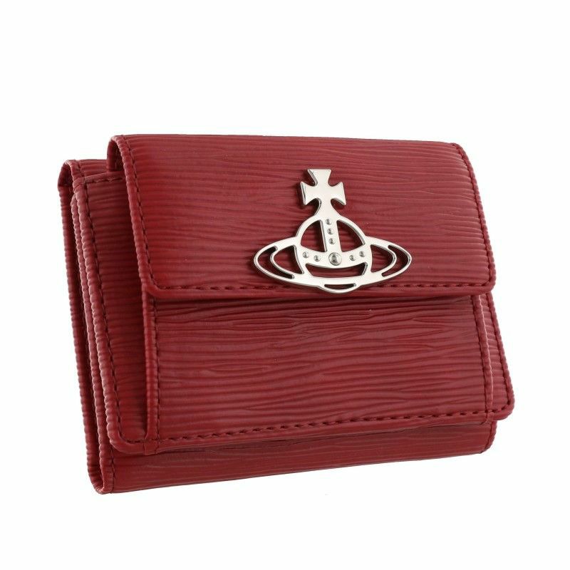 ヴィヴィアンウエストウッド Vivienne Westwood 三つ折り財布 レディース レッド 52010013 H401 RED