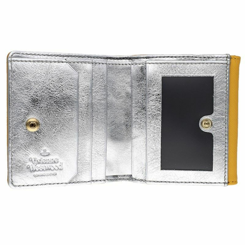 ヴィヴィアンウエストウッド Vivienne Westwood 二つ折り財布 レディース 51150003 SAFFIANO YEL