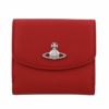 ヴィヴィアンウエストウッド Vivienne Westwood 二つ折り財布 レディース VICTORIA 51150003 H401 RED