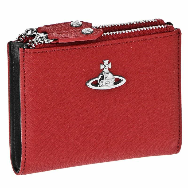 ヴィヴィアンウエストウッド Vivienne Westwood 二つ折り財布 レディース VICTORIA レッド 51140013 RED