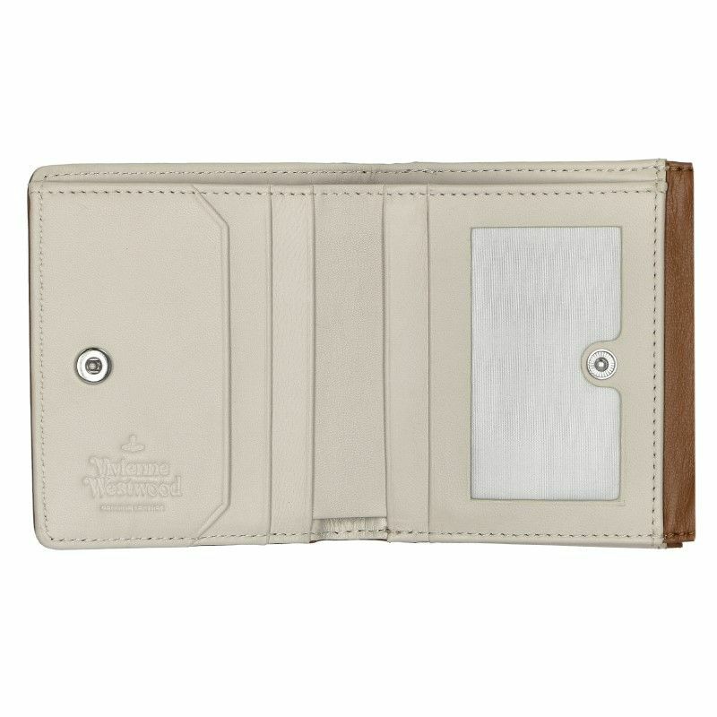 ヴィヴィアンウエストウッド Vivienne Westwood 二つ折り財布 レディース ブラウン 51150003 NAPPA TAN