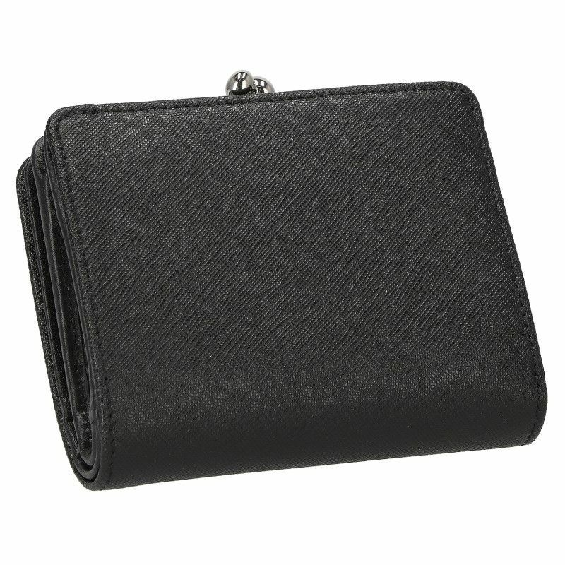 ヴィヴィアンウエストウッド Vivienne Westwood 二つ折り財布 レディース ブラック 51010020 SAFF BLK