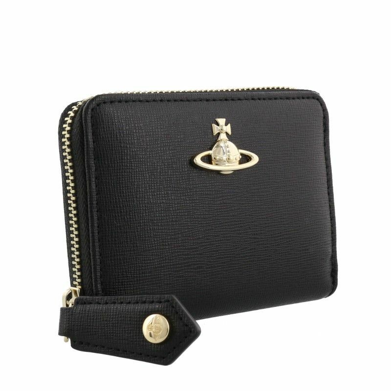 ヴィヴィアンウエストウッド Vivienne Westwood コインケース SAFFIANO ブラック 51080001 BLACK