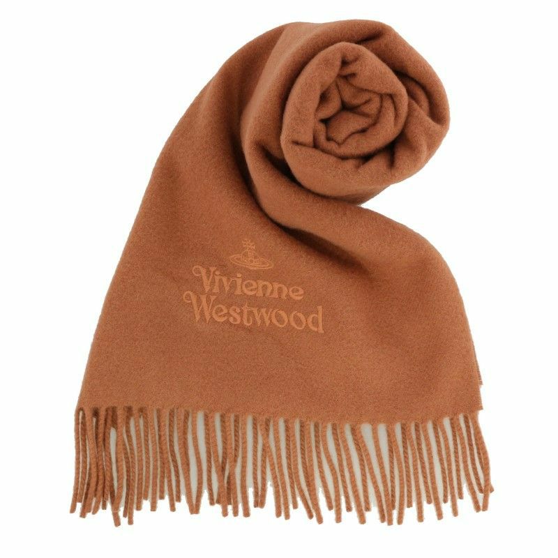 Vivienne Westwood ヴィヴィアンウエストウッド マフラー ブラウン