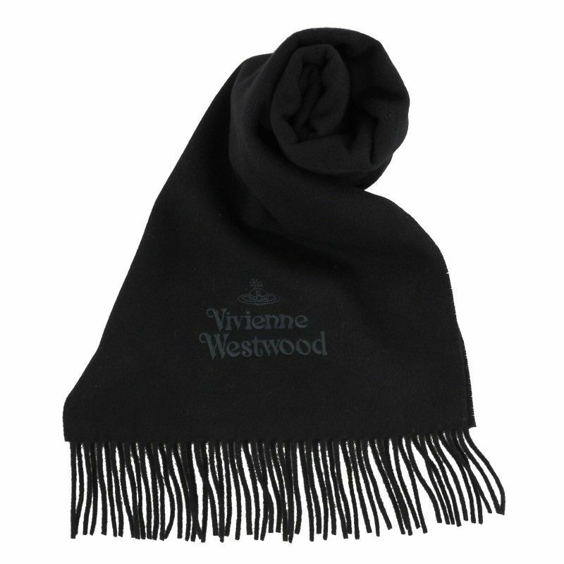 ヴィヴィアンウエストウッド Vivienne Westwood マフラー レディース 81030007 W001Z N401 BLACK