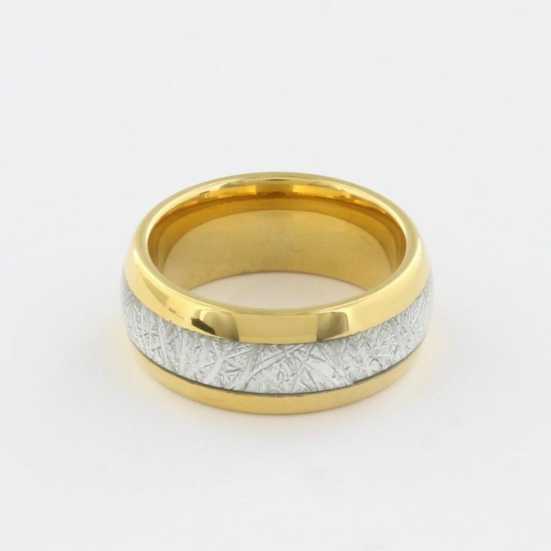 タングステンリング 23号 レディース メンズ ゴールド