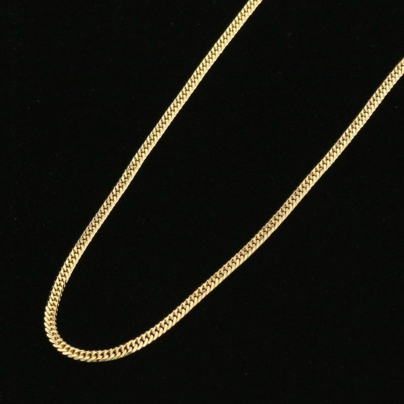 喜平 ネックレス K18 6面 ダブル 50cm 10g 造幣局検定マーク刻印入