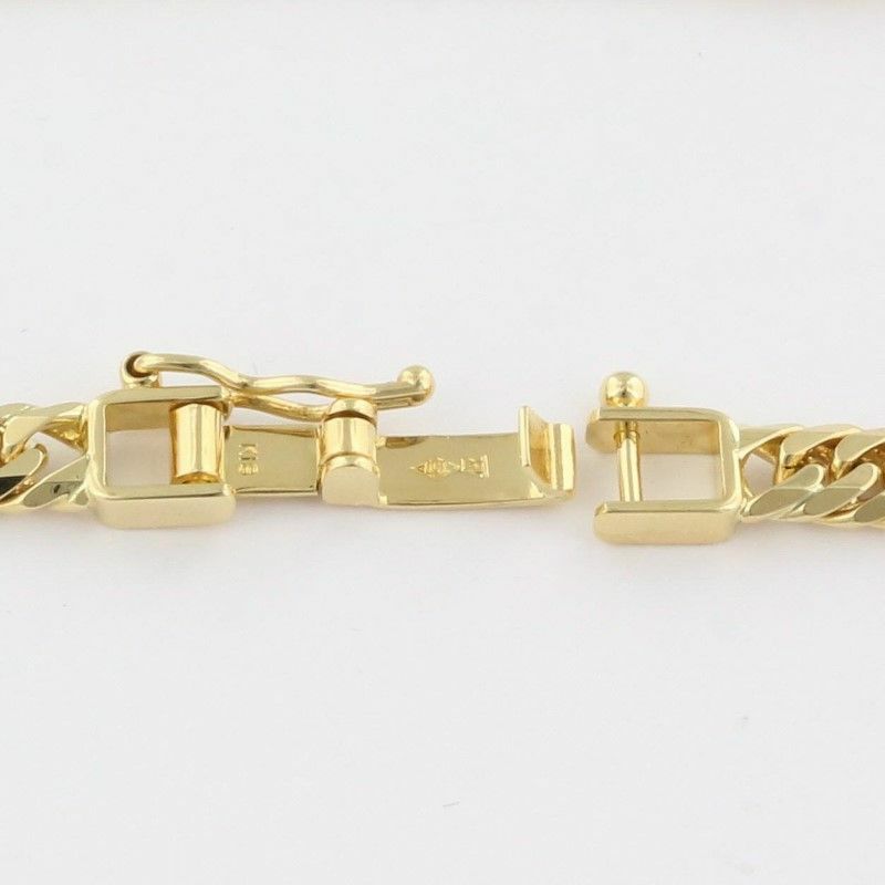 喜平 ブレスレット K18 6面 ダブル 18cm 10g 造幣局検定マーク刻印入