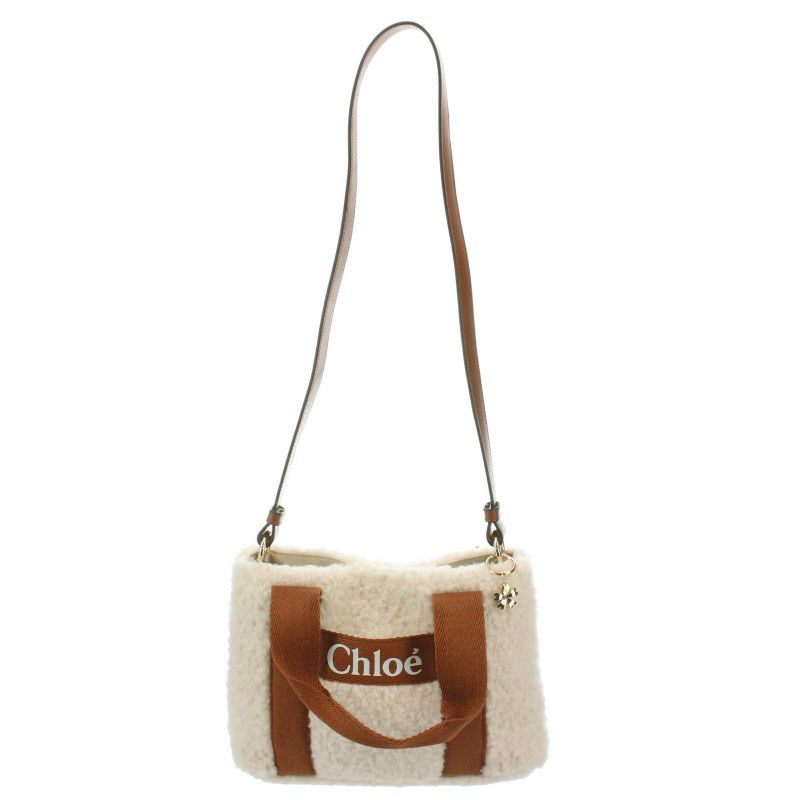 クロエ ハンドバッグ レディース キッズ ホワイト CHLOE 10323 148 IVORY