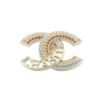 シャネル ブローチ レディース ゴールド CHANEL ABA002 B09920 NL720 GOLD RHINESTONE