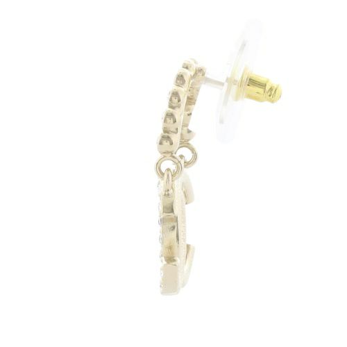 シャネル ピアス レディース ゴールド CHANEL ABB315 B13555 NQ111 GOLD RHINESTONE