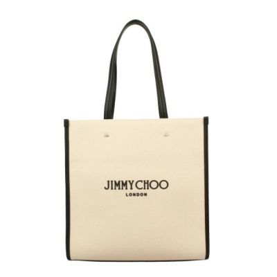 LunaShops《極美品》JIMMY CHOO トートバッグ ベージュ A4収納 レディース