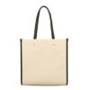 ジミーチュウ トートバッグ レディース N/S TOTE M ホワイト Jimmy Choo N/S TOTE M NATURAL/BLACK/SILVER