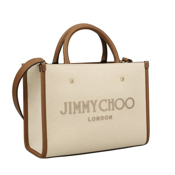 ジミーチュウ トートバッグ レディース VARENNE S TOTE ホワイト Jimmy ...