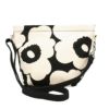 マリメッコ ショルダーバッグ レディース UNIKKO ウニッコ MONO MINI CROSSBODY ブラック marimekko 92198 908 COTTON/ BLACK